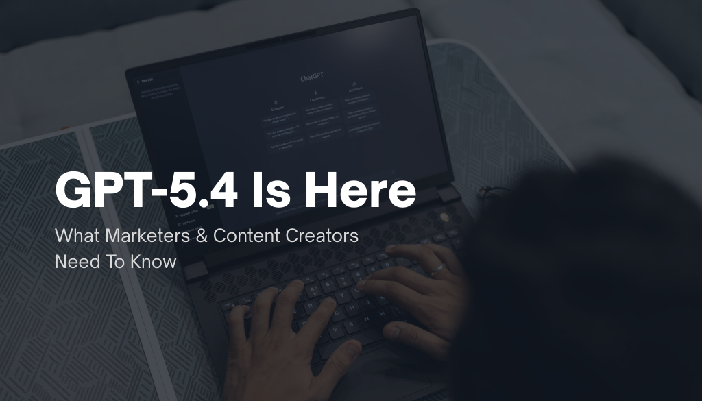 GPT-5.4 Is Here