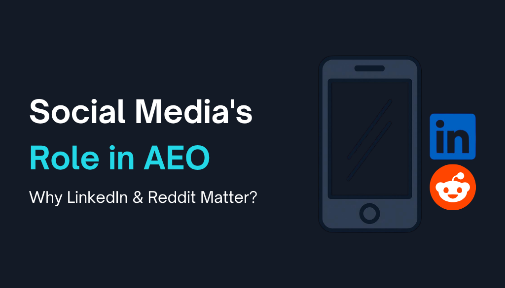 thumbnail with copy and icon of phone with linkedin and reddit