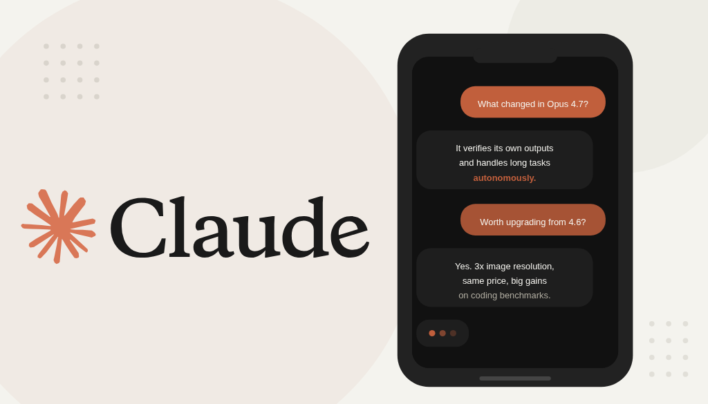 picture of a phone with claude