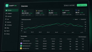 picture of chatgpt dashboard