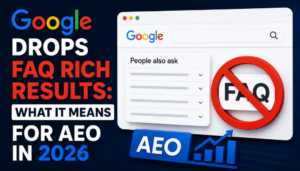 google drops faq rich results