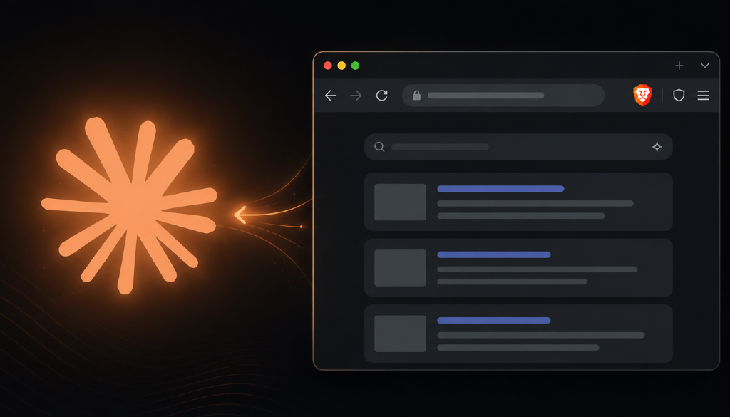 Claude and brave browser