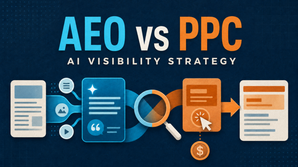 AEO vs PPC How AI Search Changes Paid and Organic Strategy