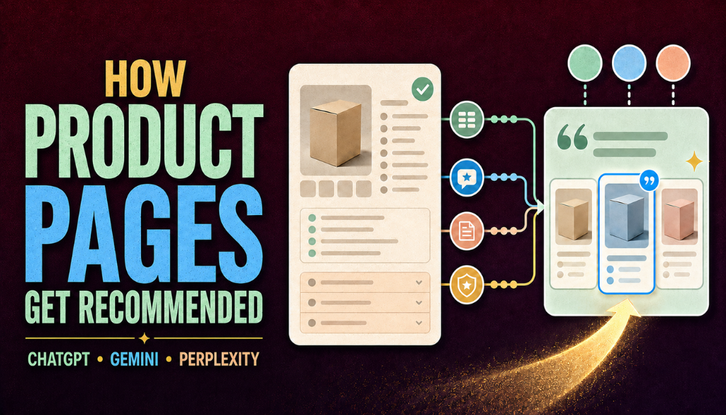 how product pages get recommended