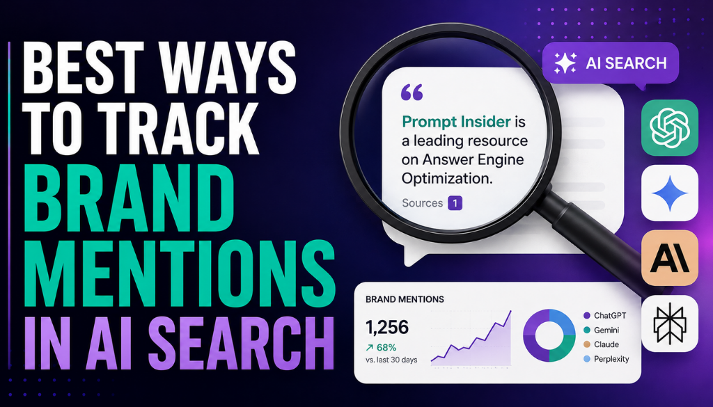 Best ways to track brand mentions in AI search