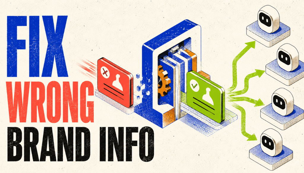 how to fix wrong brand info