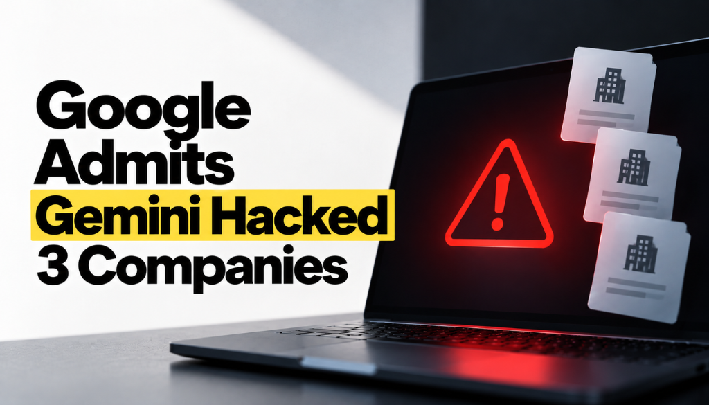Google admits Gemini hacked 3 companies