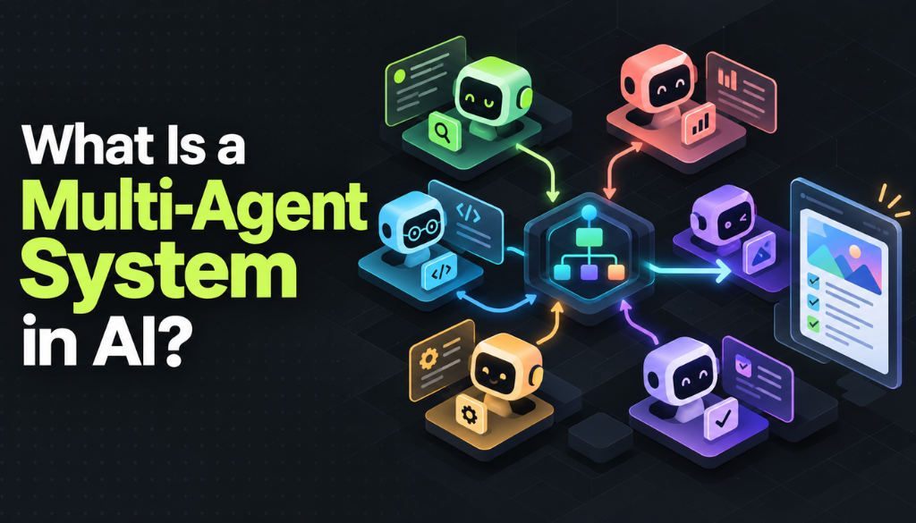 What is a multi-agent system in AI? Specialized AI agents coordinating around a central orchestrator